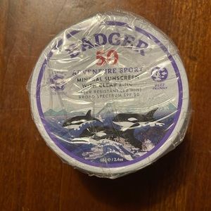 Badger 50 Adventure Sport Mineral Sunscreen with Clear Zinc